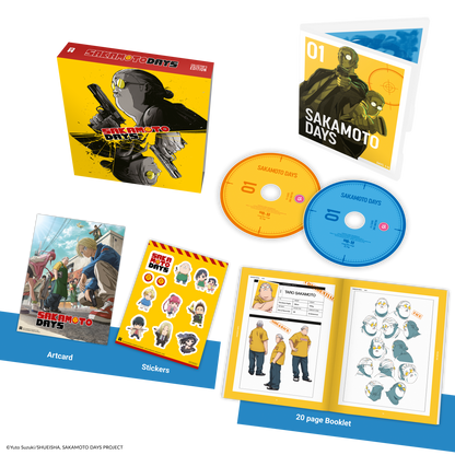 SAKAMOTO DAYS Season 1 Part 1 - Collector's Edition Blu-ray