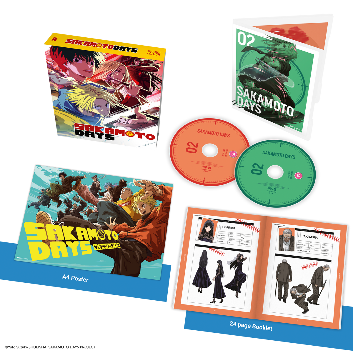 SAKAMOTO DAYS Season 1 Part 2 - Collector's Edition Blu-ray