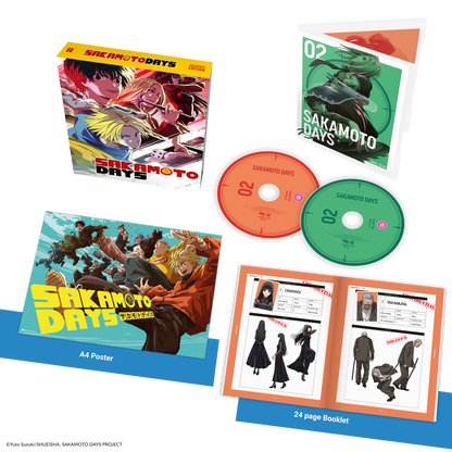 SAKAMOTO DAYS Season 1 Part 2 - Collector's Edition Blu-ray
