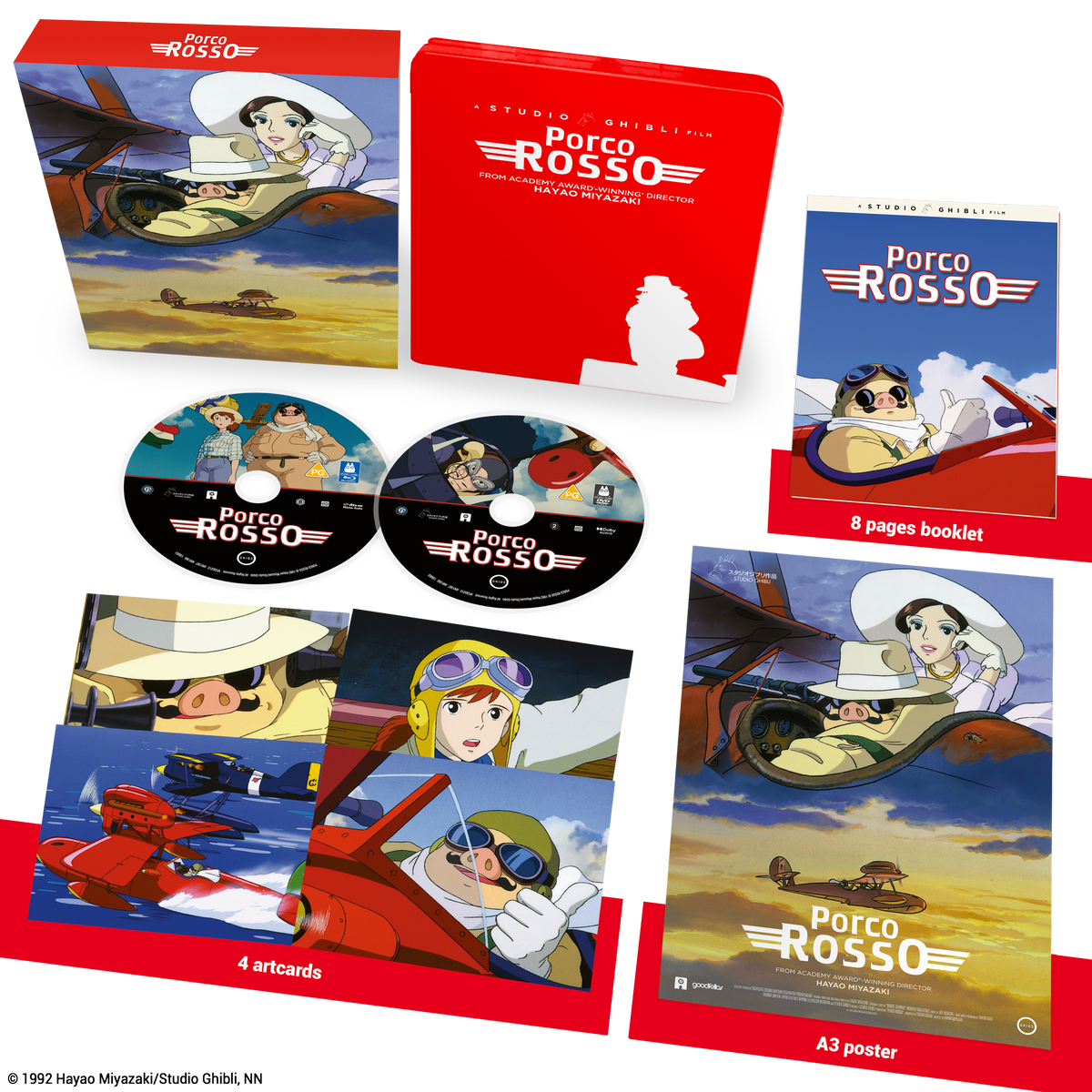 Porco Rosso DVD + Blu-ray Collector's Edition