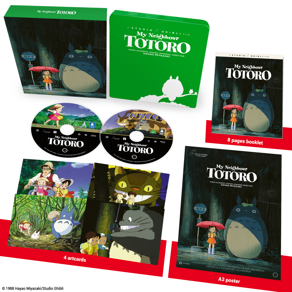 My Neighbour Totoro DVD + Blu-ray Collector's Edition