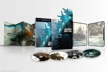 Godzilla Minus One 4K UHD + Blu-ray Steelbook