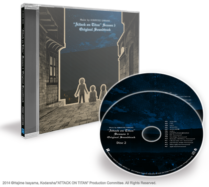 Attack on Titan: Season 3 Soundtrack - CD