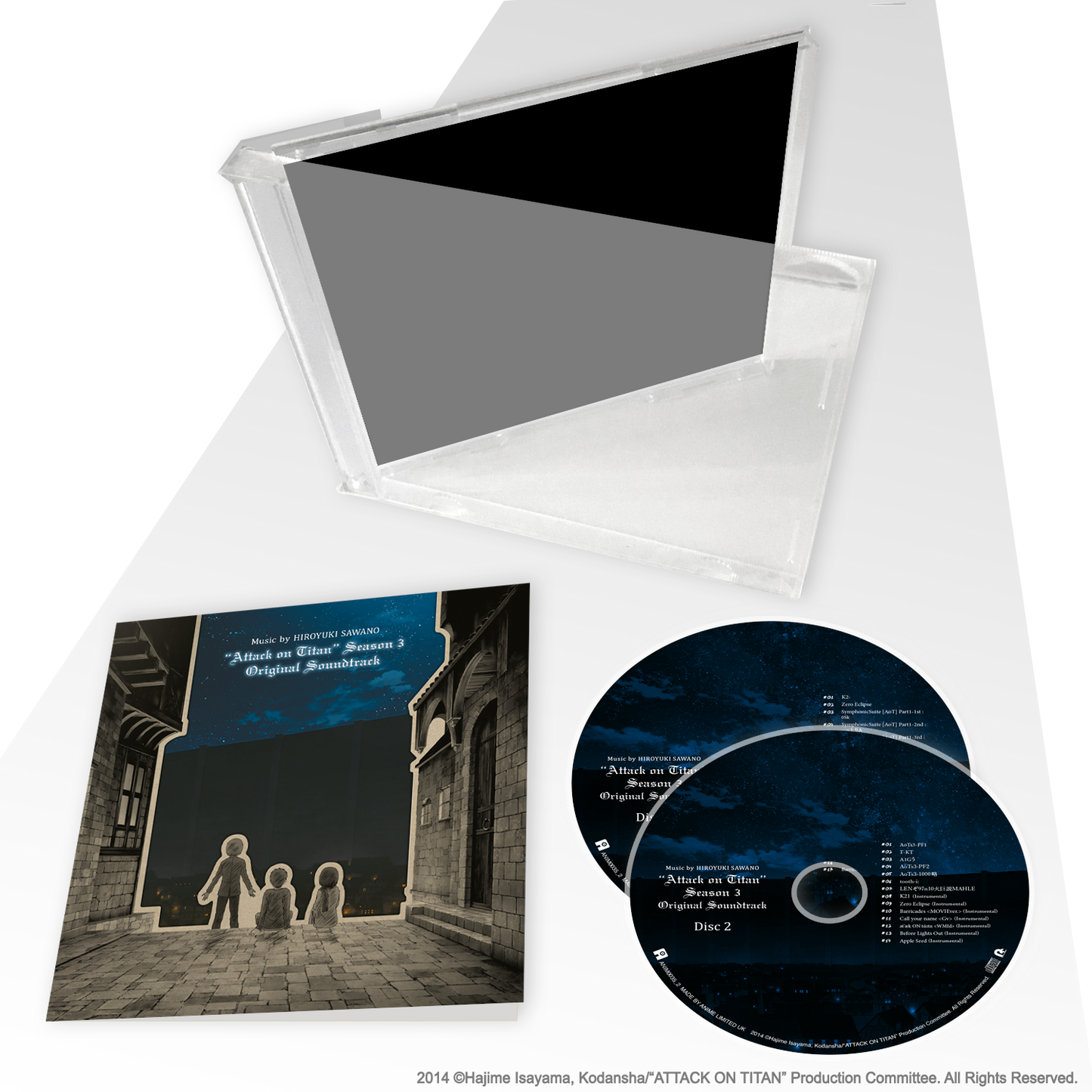 Attack on Titan: Season 3 Soundtrack - CD