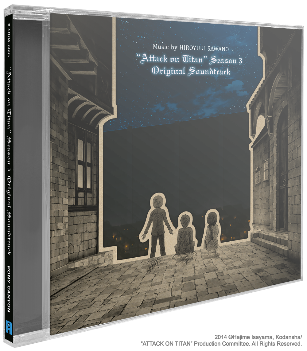 Attack on Titan: Season 3 Soundtrack - CD