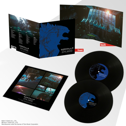 Godzilla: Planet of the Monsters Original Soundtrack 2x vinyl - black