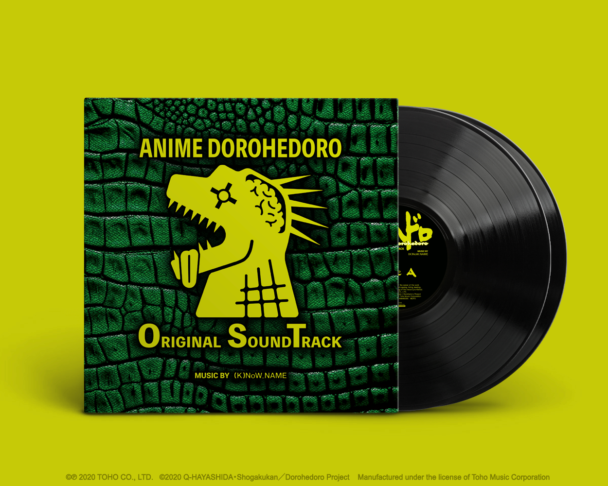 Dorohedoro Season 1 Original Soundtrack 2x vinyl - black