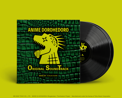 Dorohedoro Season 1 Original Soundtrack 2x vinyl - black