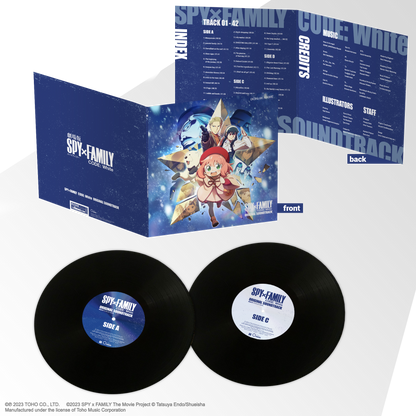 レコード 未開封 SPY×FAMILY OST 4枚組LP HRLP320/3 レコード 未開封 SPY×FAMILY OST 4枚組LP HRLP320/3