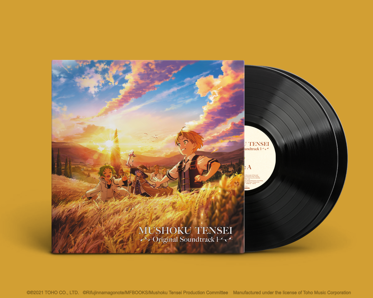 MUSHOKU TENSEI: Jobless Reincarnation - Season 1 Original Soundtrack Vinyl