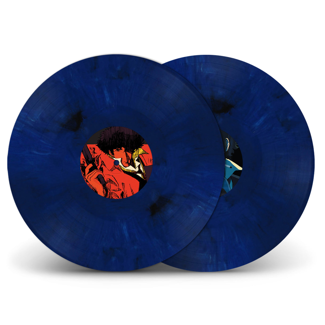 COWBOY BEBOP: The Real Folk Blues Legends - 2x 12" dark blue marbled vinyl LP