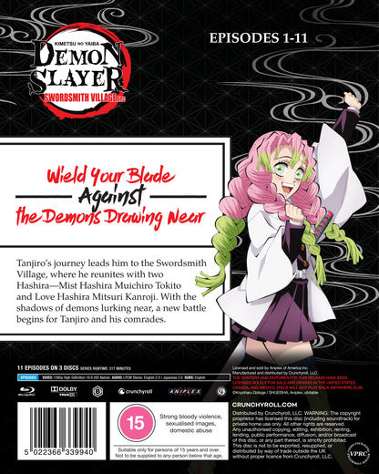 Demon Slayer: Kimetsu no Yaiba Season 3 - Swordsmith Village Arc - Blu-ray