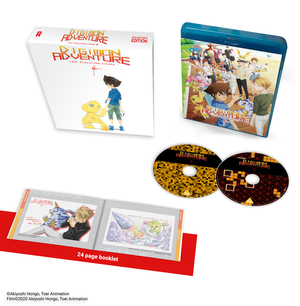 Digimon Adventure: Last Evolution Kizuna Deluxe Edition Blu-ray. UPC  4907953216914. Booklet 12…