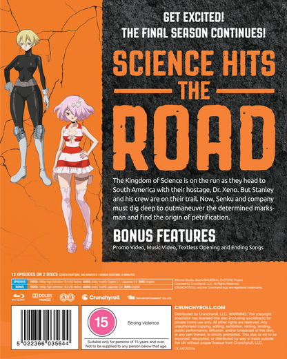 Dr. STONE: SCIENCE FUTURE - Season 4 Part 2 - Blu-ray