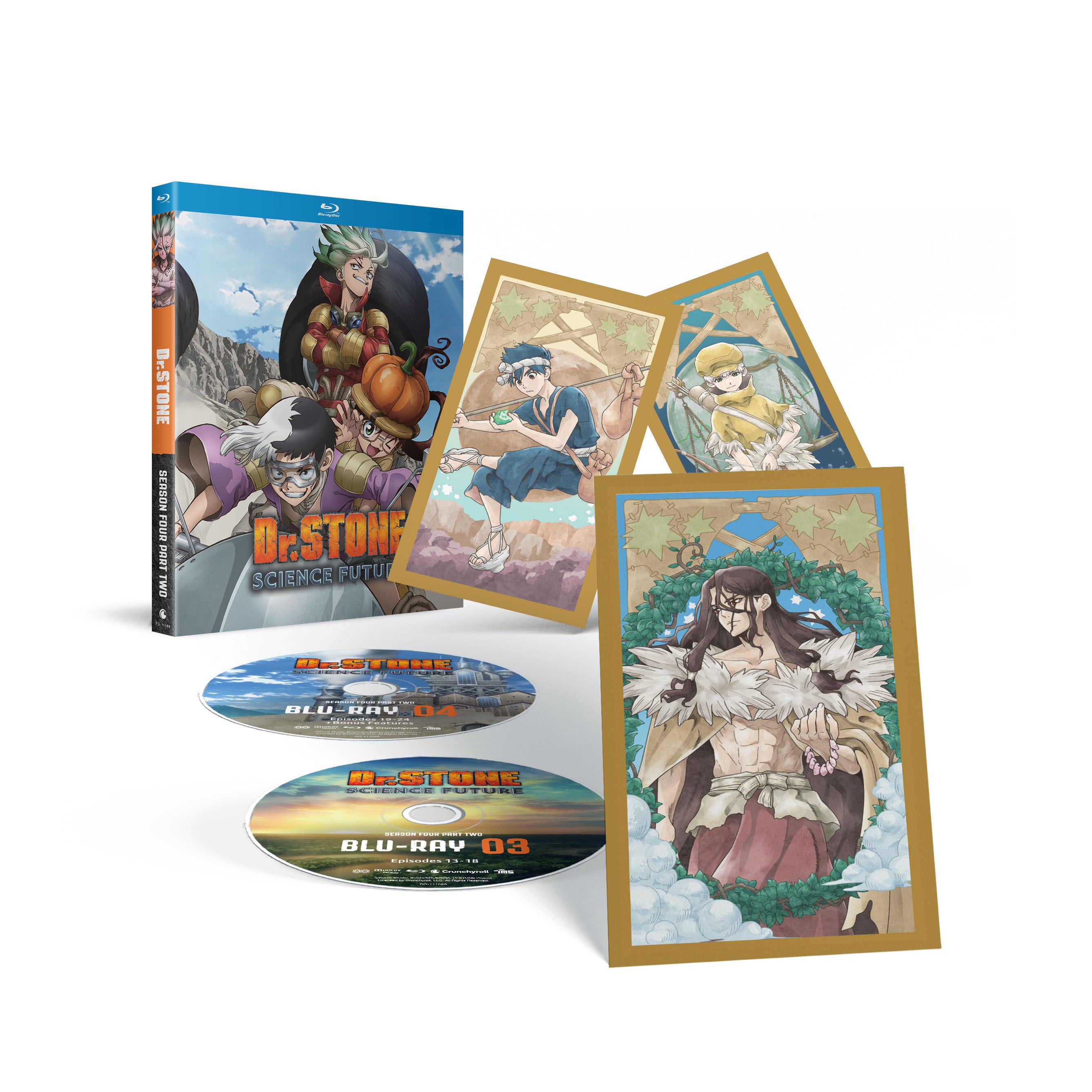 Dr. STONE: SCIENCE FUTURE - Season 4 Part 2 - Blu-ray – alltheanime