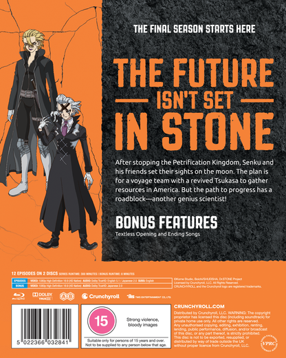 Dr. STONE: SCIENCE FUTURE - Season 4 Part 1 - Blu-ray
