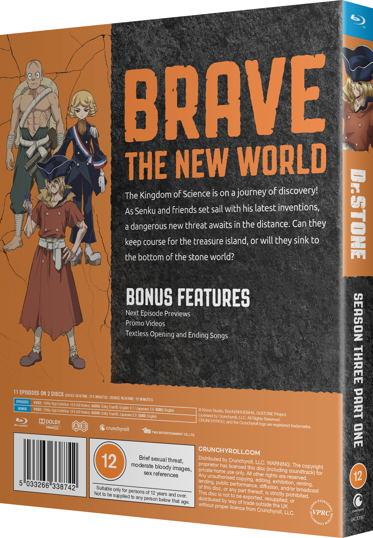Dr. STONE - Season 3 Part 1 - Blu-ray