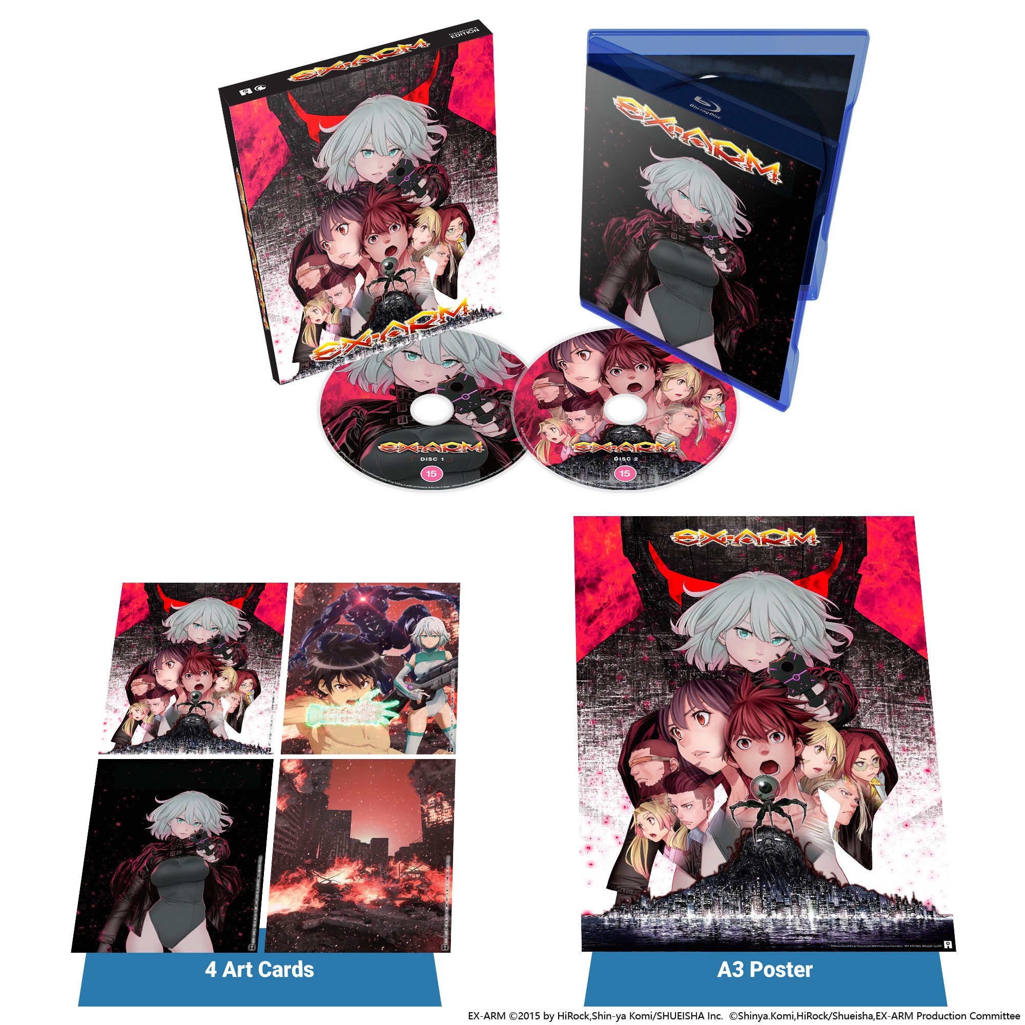 EX-ARM - Collector's Edition Blu-ray – alltheanime