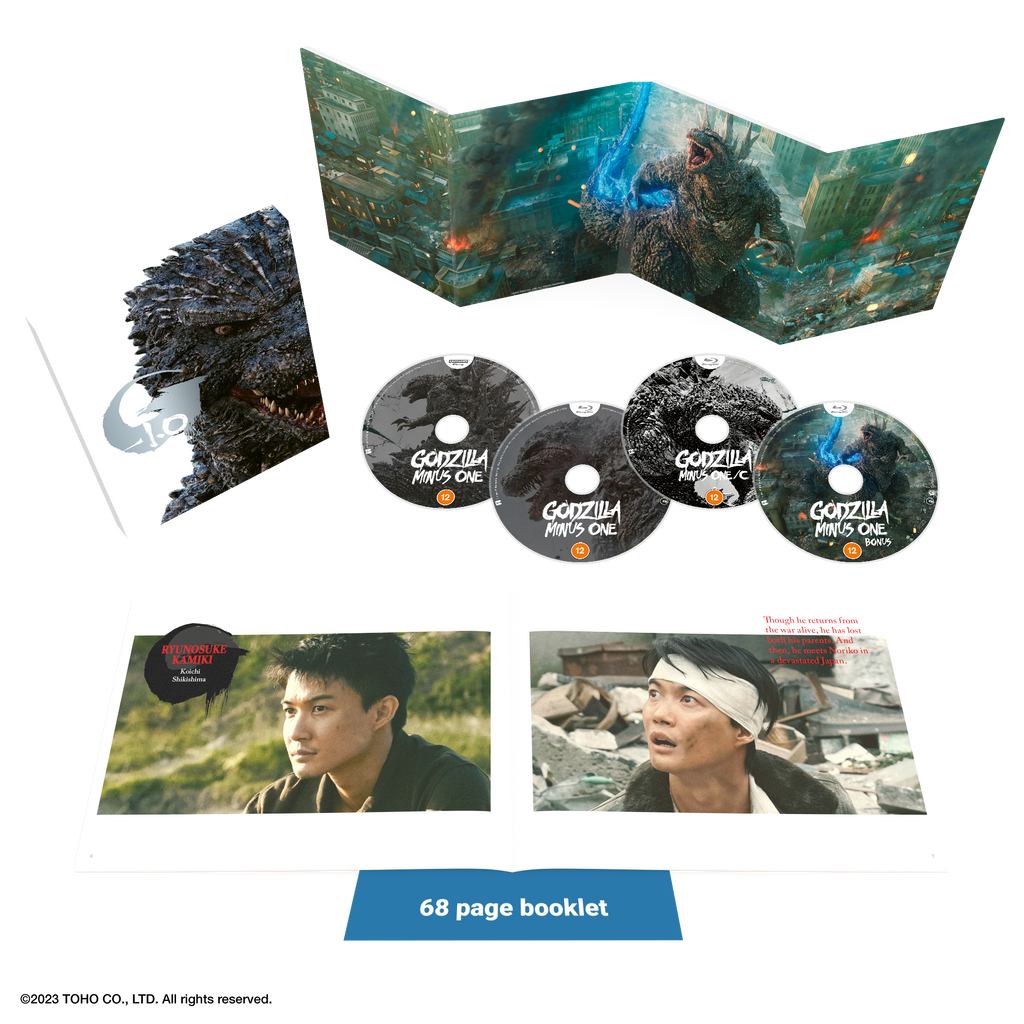 Godzilla Minus One Deluxe Edition 4K UHD + Bluray