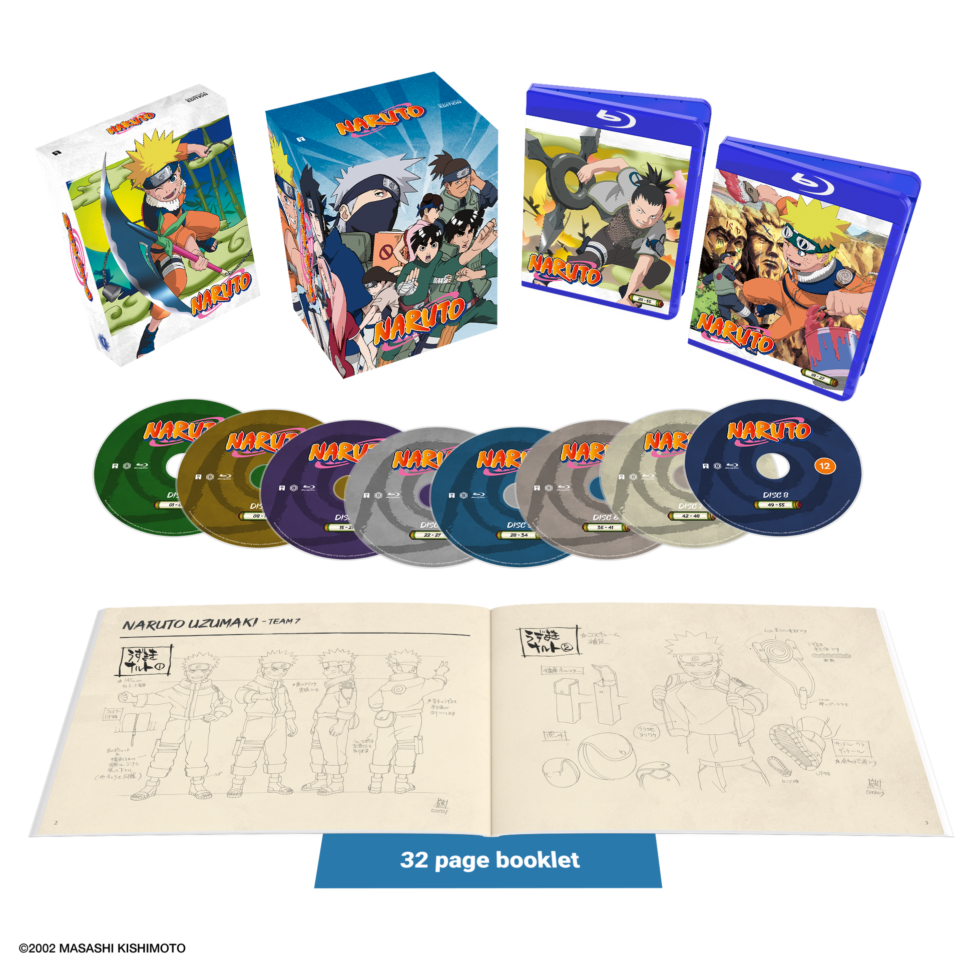 NARUTO - Blu-ray Collector's Edition Set 1 (with AllTheAnime.com NARUTO - Blu-ray Collector's Edition Set 1 (with AllTheAnime.com