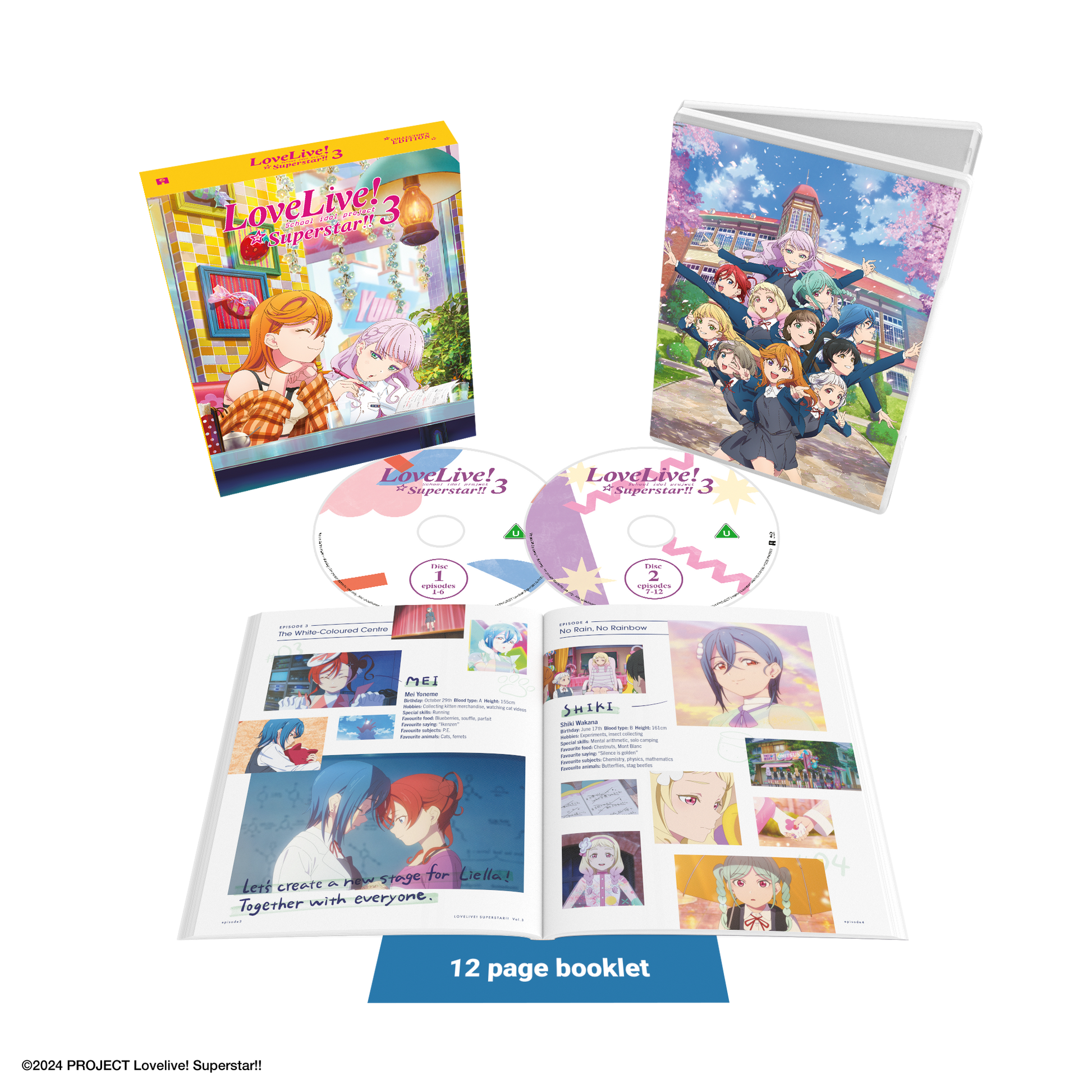 Love Live! Superstar!! Season 3 - Collector's Edition Blu-ray Love Live! Superstar!! Season 3 - Collector's Edition Blu-ray