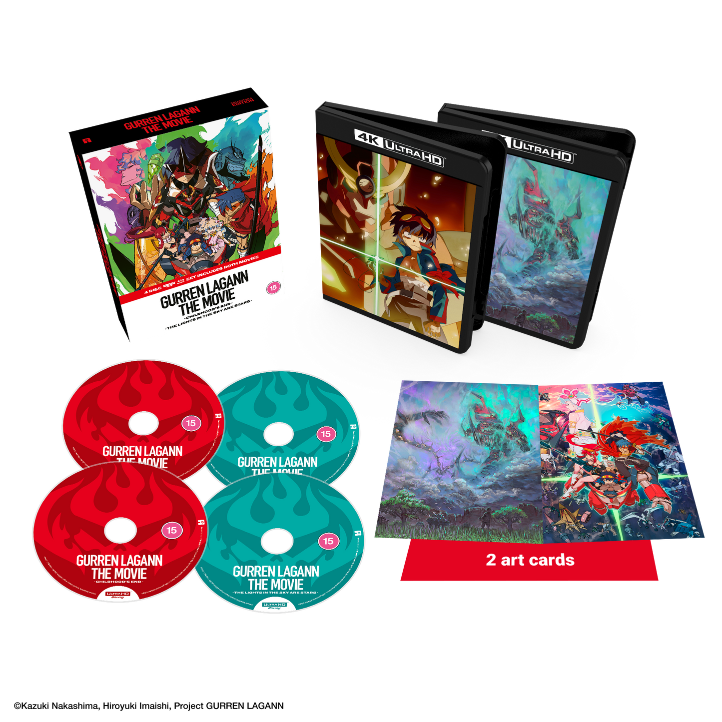 Gurren Lagann the Movie 4K UHD + Blu-ray Collector's Edition