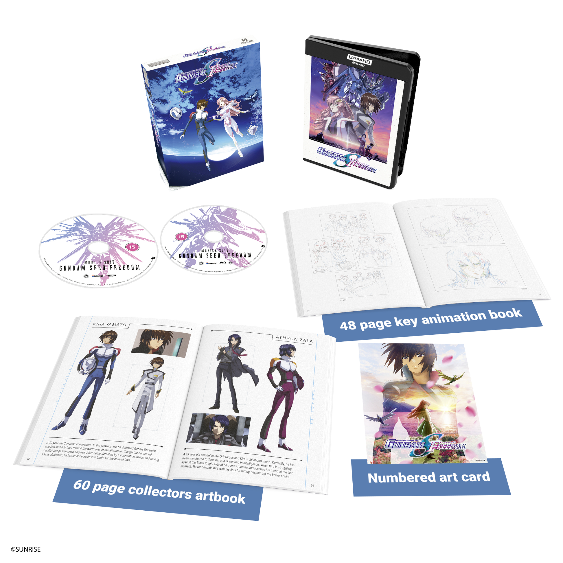 Mobile Suit Gundam SEED Freedom 4K UHD + Blu-ray Collector's Mobile Suit Gundam SEED Freedom 4K UHD + Blu-ray Collector's