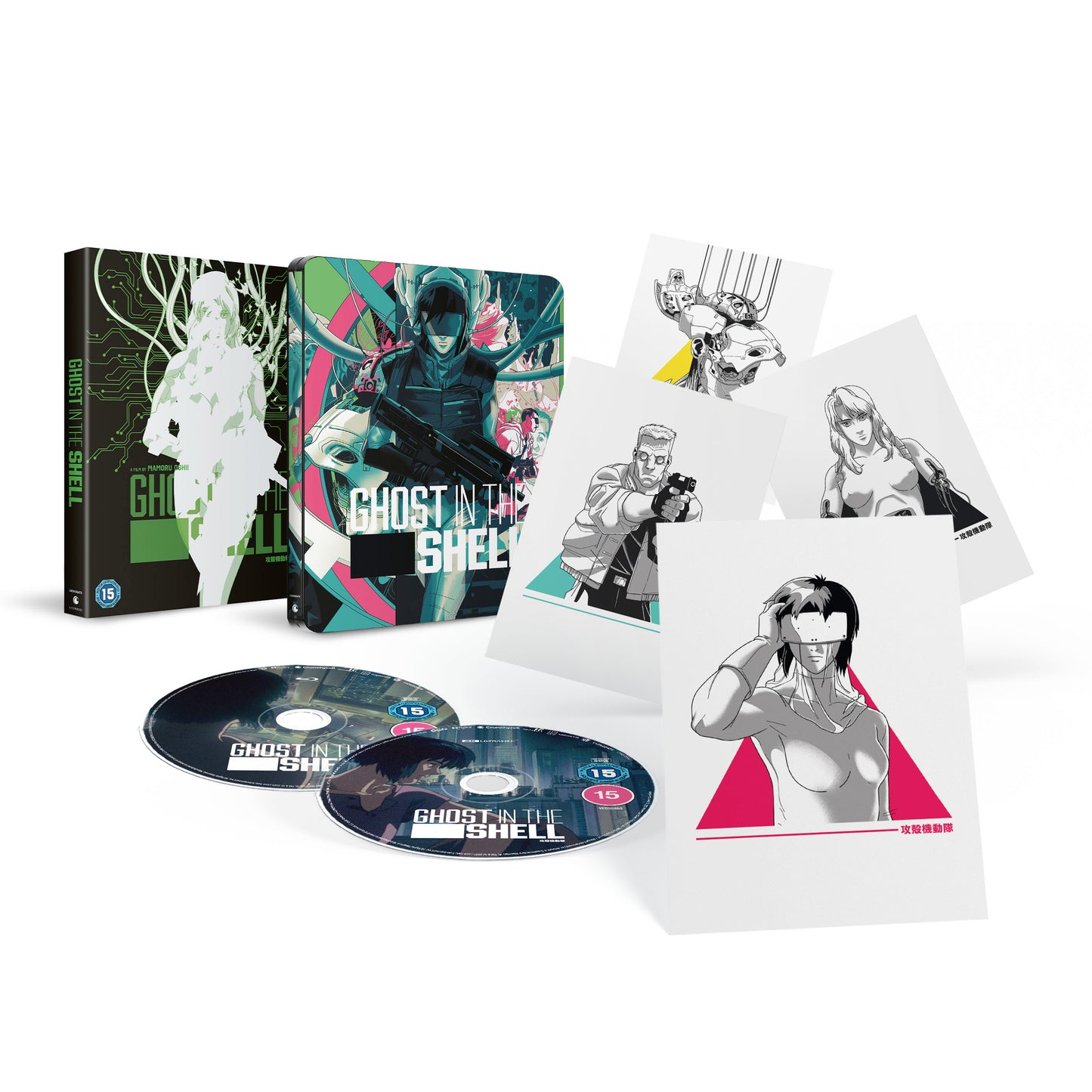 Ghost in the Shell - 30th Anniversary Edition 4K Steelbook (Kuro Edition)