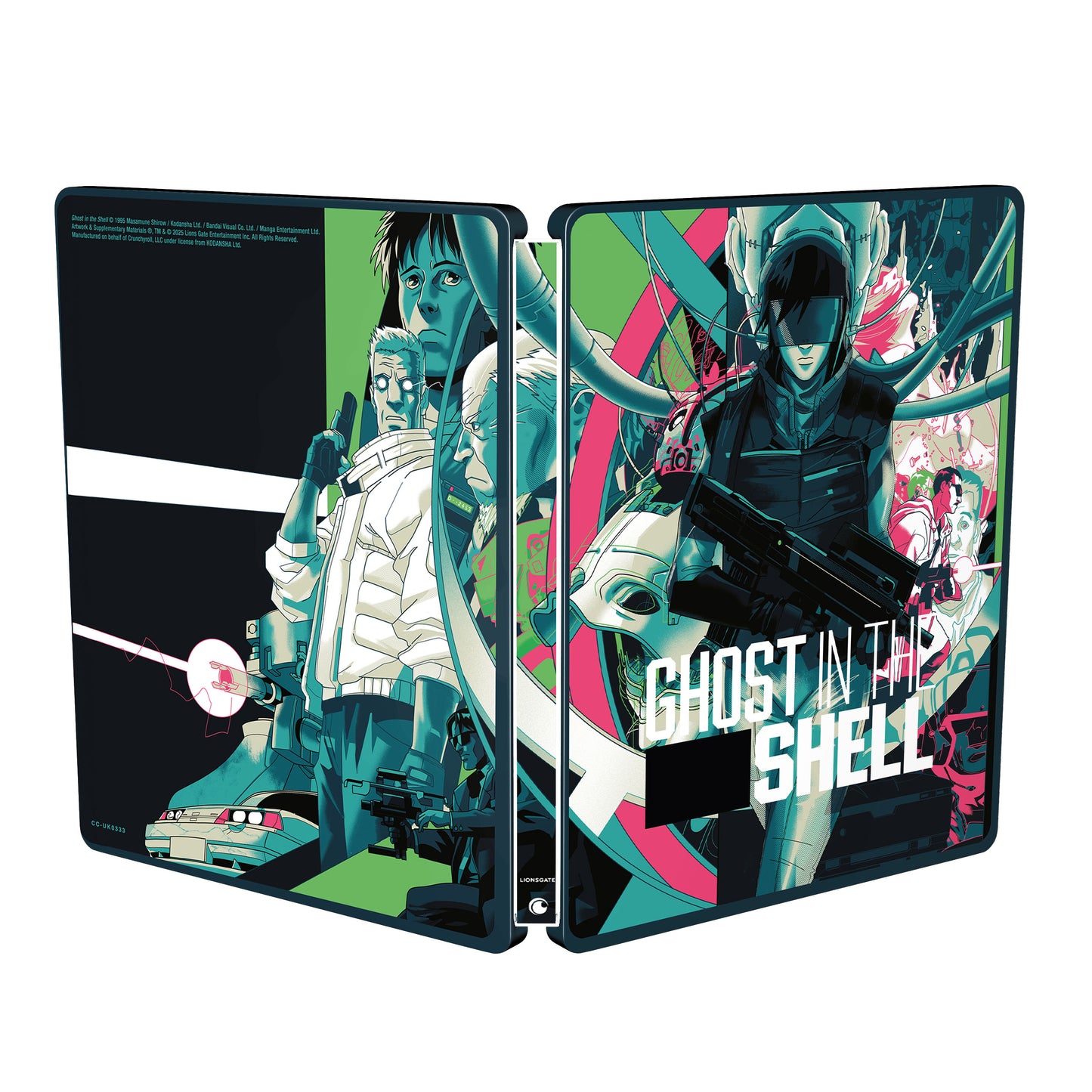Ghost in the Shell - 30th Anniversary Edition 4K Steelbook (Shiro Edition)