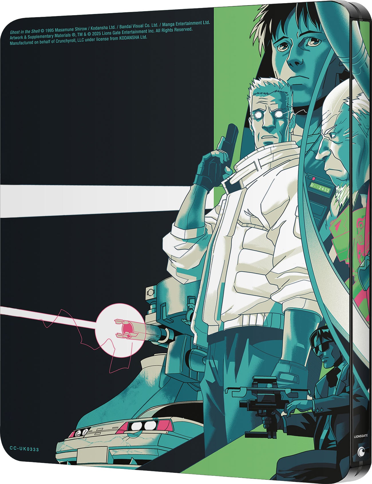 Ghost in the Shell - 30th Anniversary Edition 4K Steelbook (Kuro