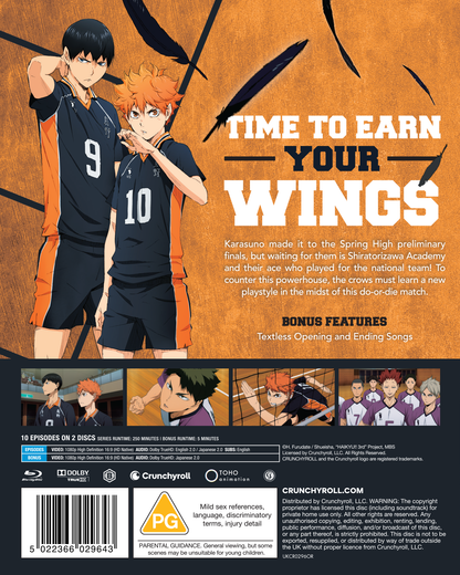 HAIKYU!! Season 3 - Blu-ray
