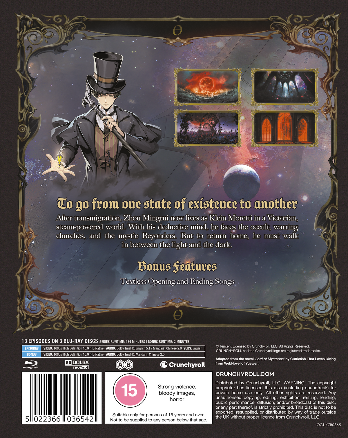 Lord of Mysteries Season 1 - Blu-ray