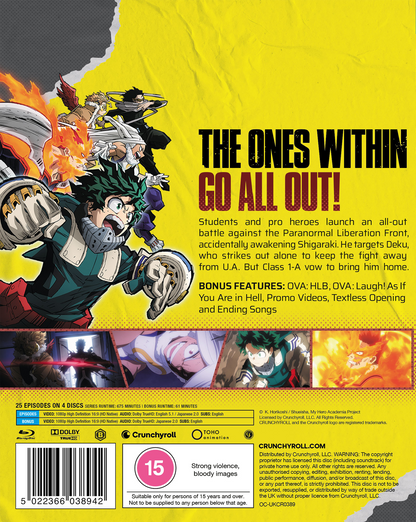 My Hero Academia Complete Season 6 - Blu-ray