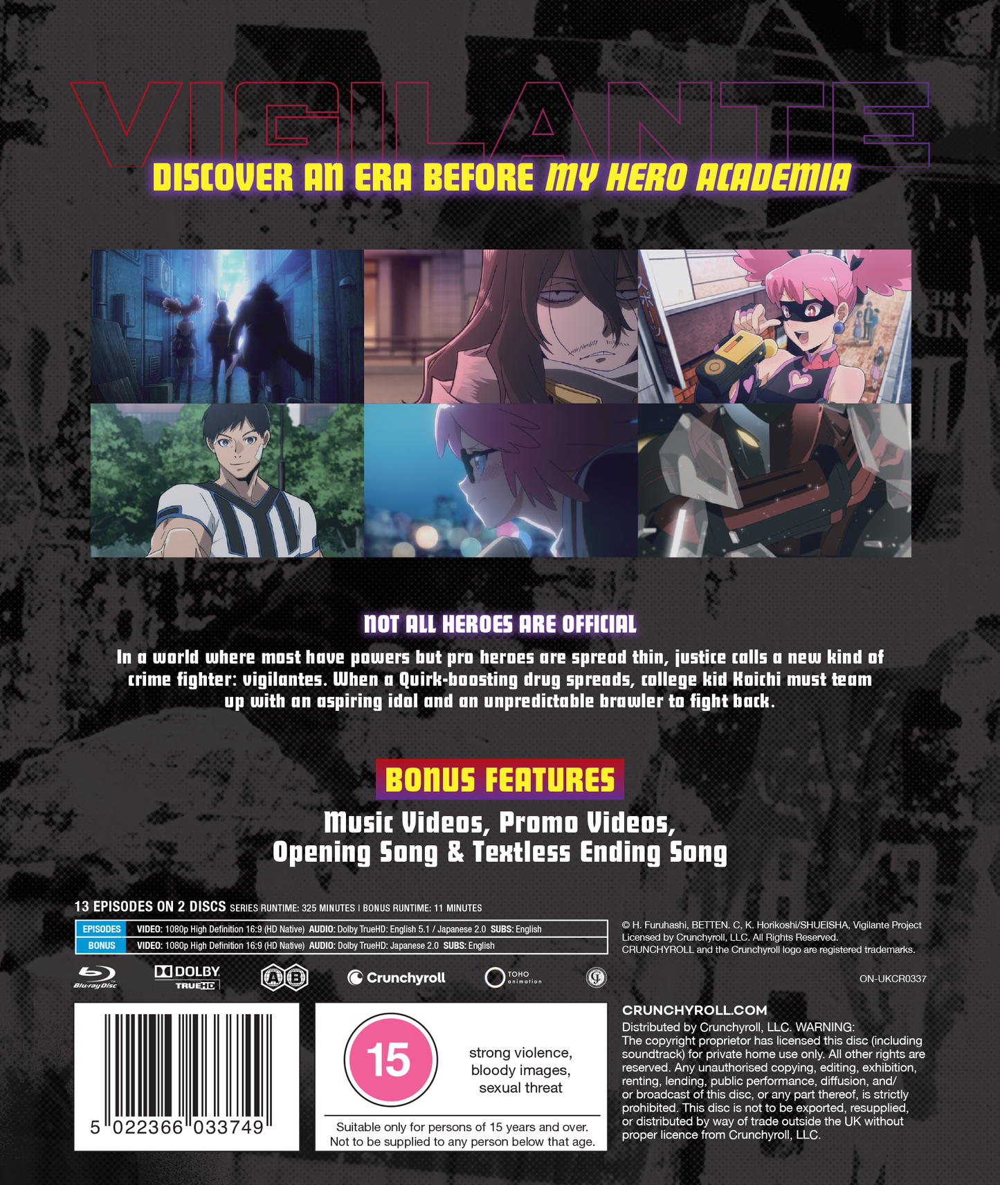 My Hero Academia: Vigilantes Season 1 - Blu-ray