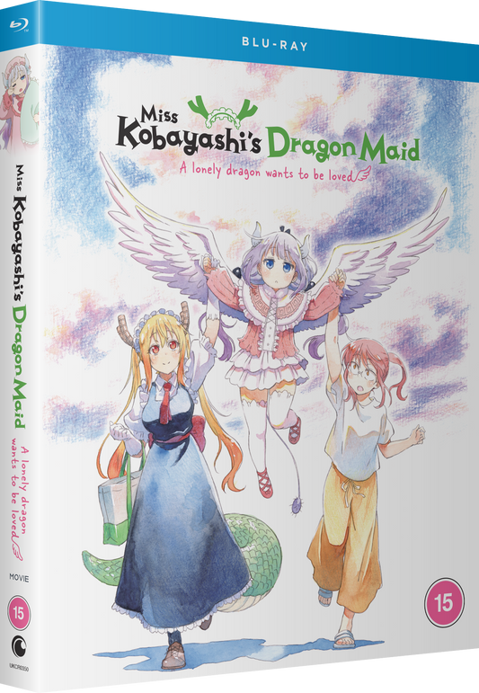 Miss Kobayashi's Dragon Maid: A Lonely Dragon Wants To Be Loved - Blu-ray