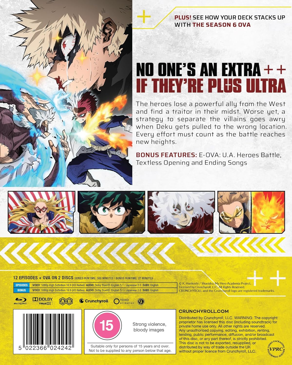 My Hero Academia Season 7 Part 1 - Blu-ray