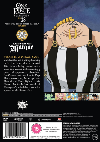 One Piece - Collection 38 - DVD – alltheanime One Piece - Collection 38 - DVD – alltheanime