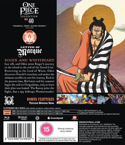 One Piece - Collection 40 - Blu-ray