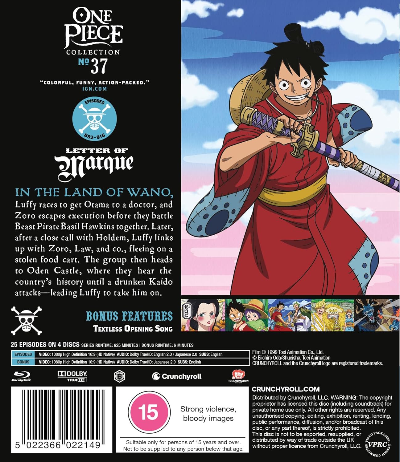 One Piece - Collection 37 - Blu-ray – alltheanime