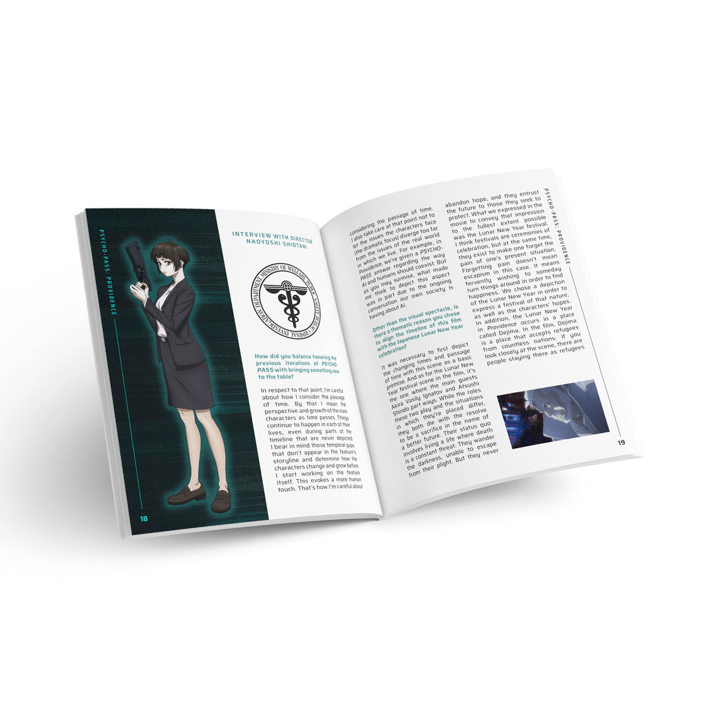 PSYCHOPASS Providence the Movie Limited Edition Bluray