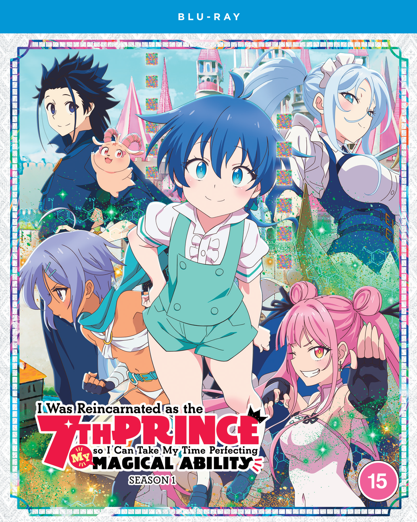 I Was Reincarnated as the 7th Prince So I Can Take My Time Perfecting My Magical Ability Season 1 - Blu-ray