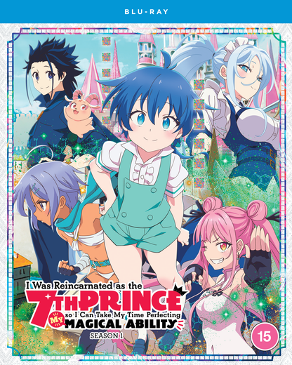 I Was Reincarnated as the 7th Prince So I Can Take My Time Perfecting My Magical Ability Season 1 - Blu-ray