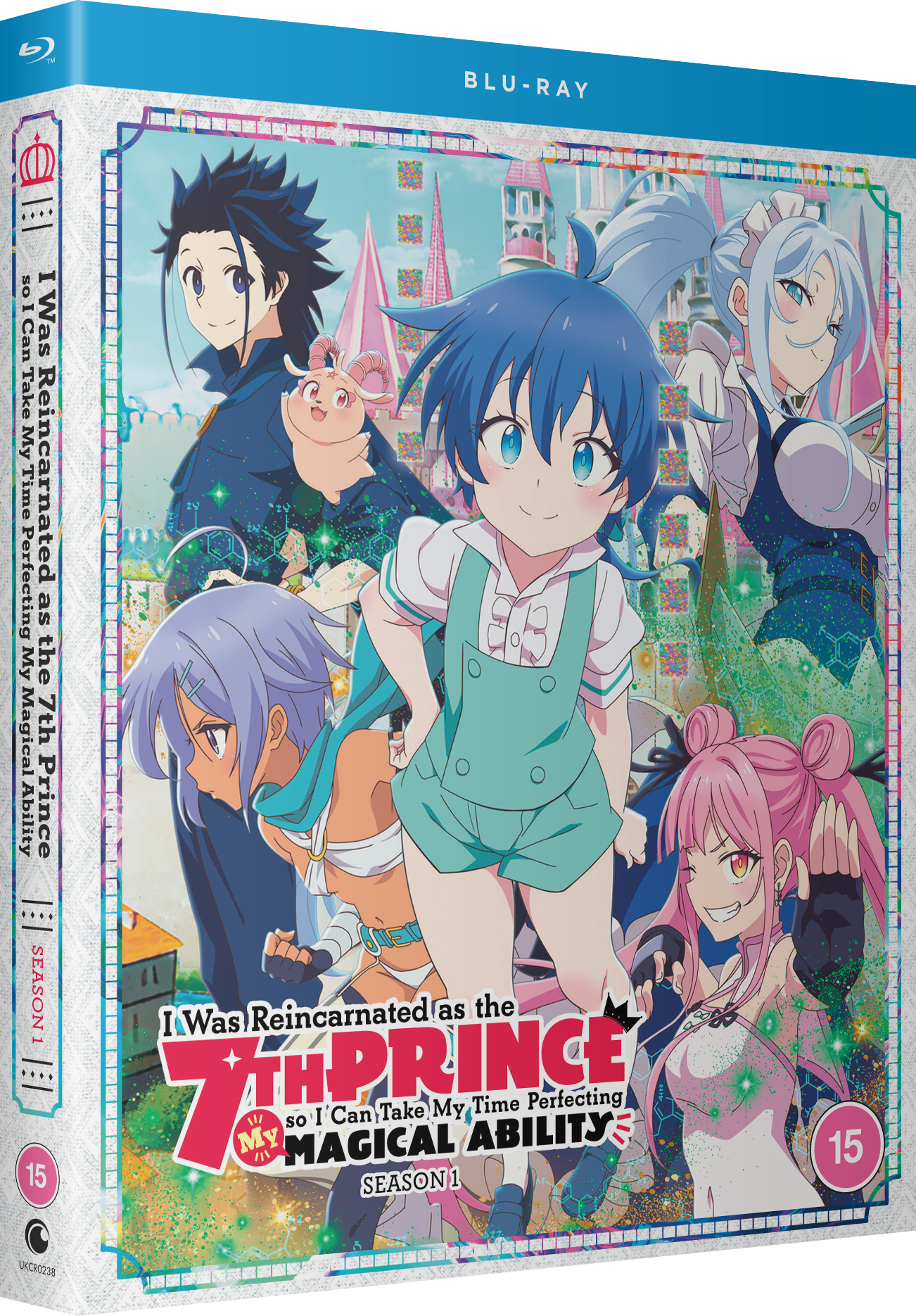 I Was Reincarnated as the 7th Prince So I Can Take My Time Perfecting My Magical Ability Season 1 - Blu-ray