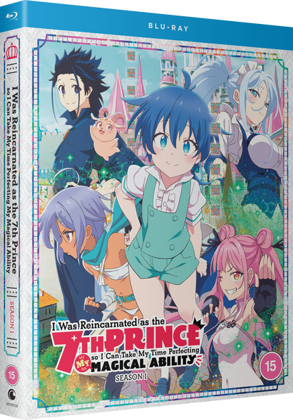 I Was Reincarnated as the 7th Prince So I Can Take My Time Perfecting My Magical Ability Season 1 - Blu-ray