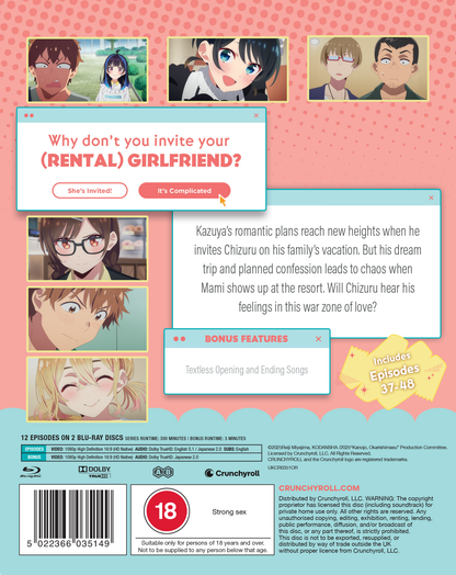 Rent-a-Girlfriend Season 4 - Blu-ray