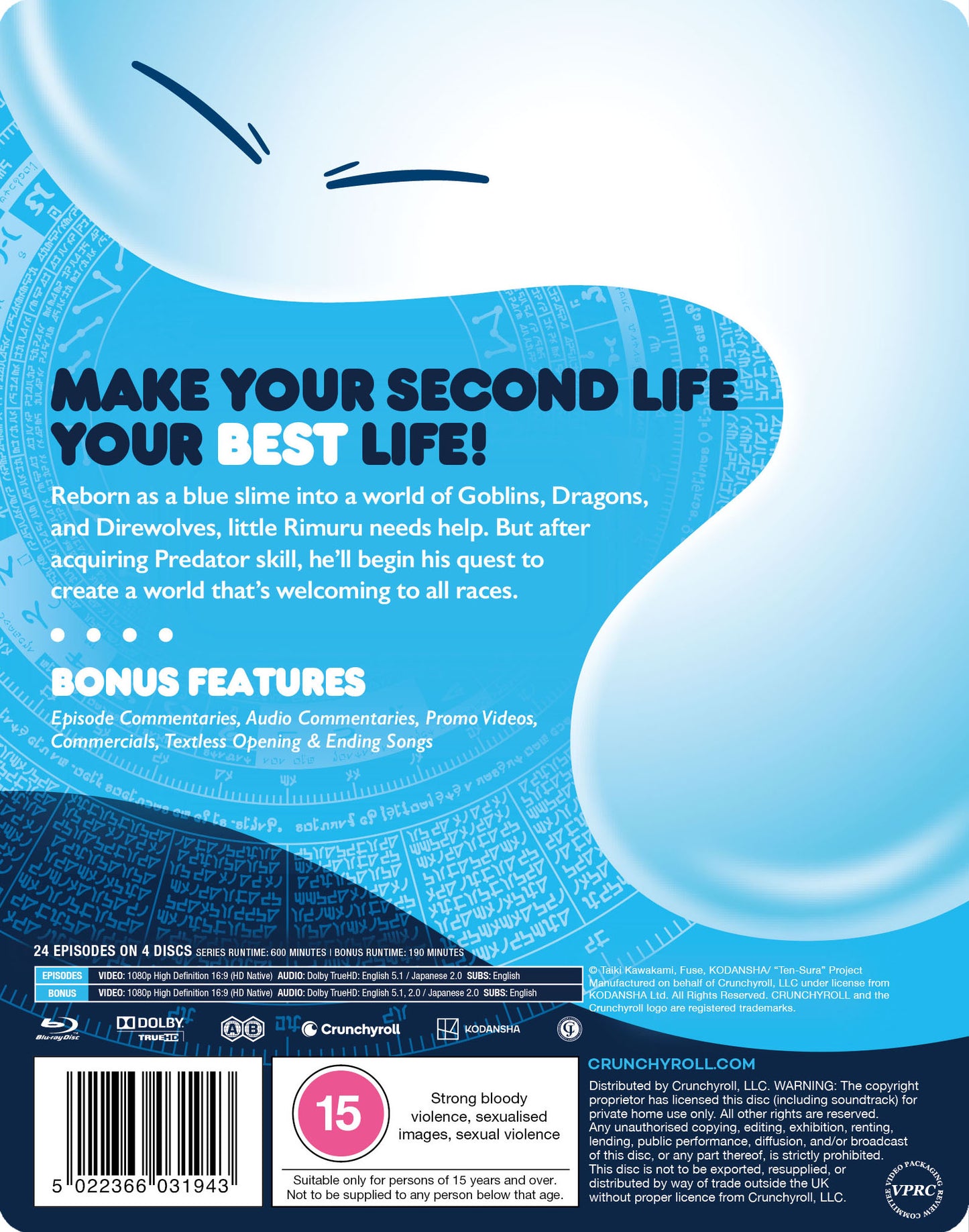 That Time I Got Reincarnated as a Slime Complete Season 1 - Steelbook