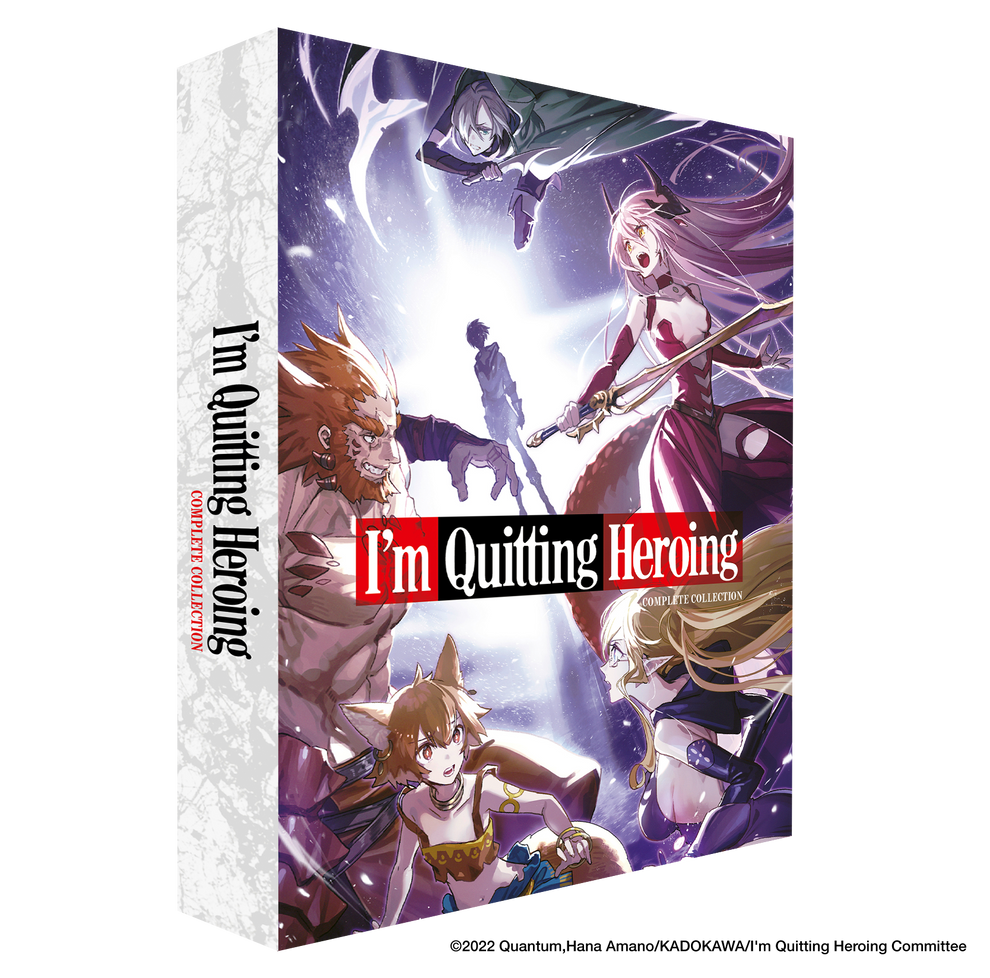 I'm Quitting Heroing - Collector's Edition Blu-ray – alltheanime