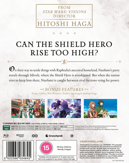 The Rising of the Shield Hero Season 4 - Blu-ray