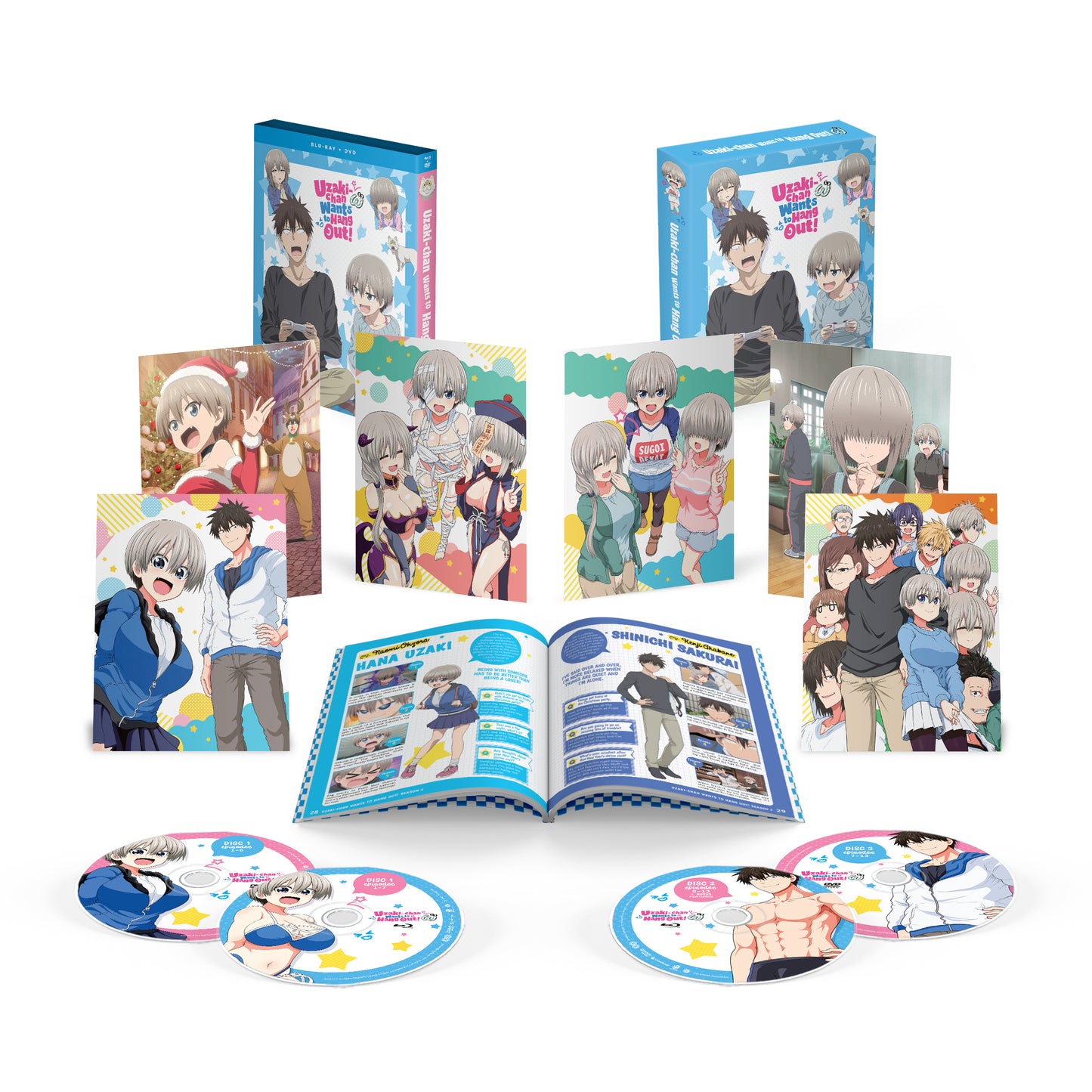Uzaki-chan Wants to Hang Out! Season 2 - Limited Edition DVD/Blu-ray