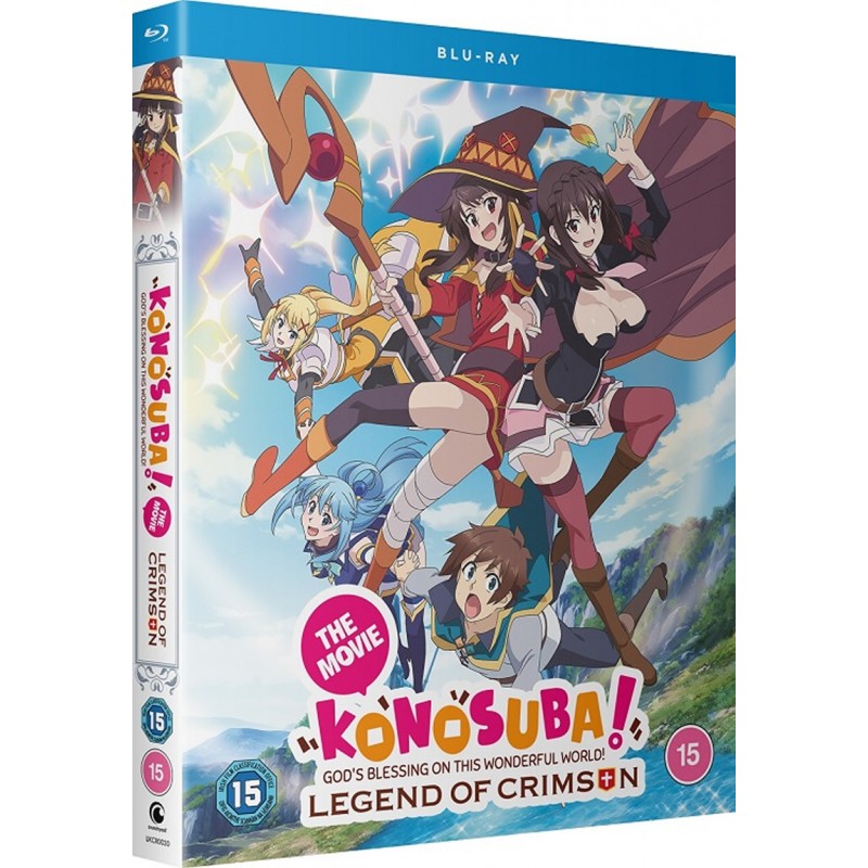 New KonoSuba God's Blessing on this Wonderful World Legend of Crimson  Blu-ray